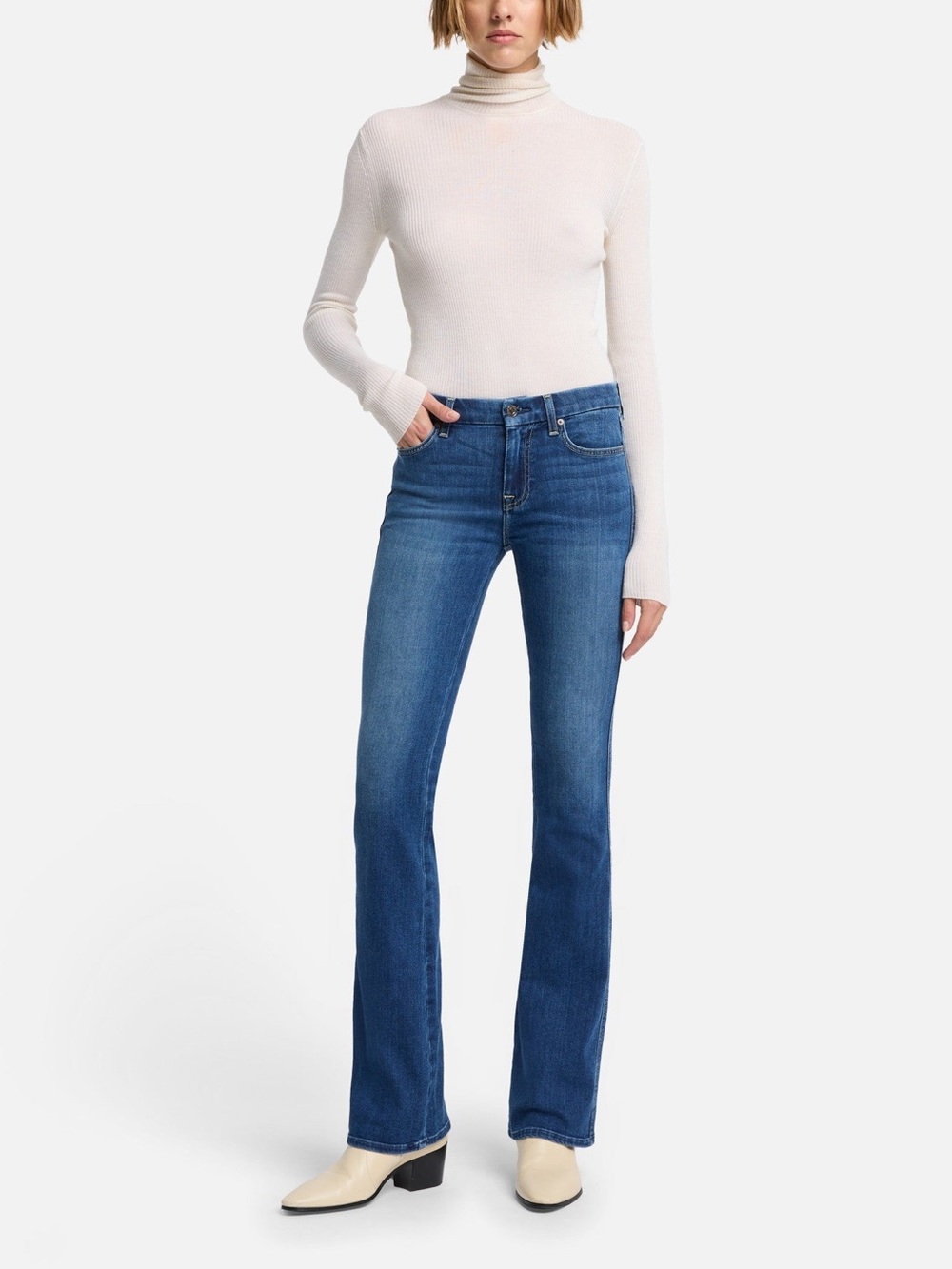 7 For All Mankind A pocket Women's‎ bootcut Jeans staple capsule 31
